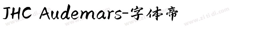 JHC Audemars字体转换